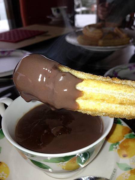 Homemade Chocolate con Churros 1