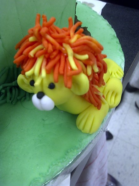 Fondant Modeling-Lion