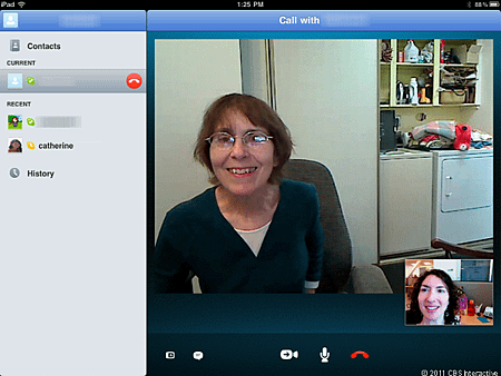 Skype for iPad 