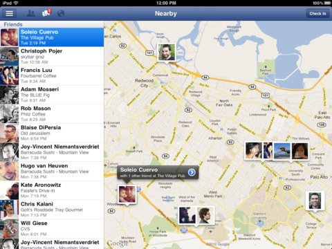 Facebook iPad版推出