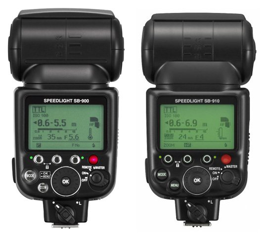 Nikon SB-900 vs. SB-910 Speedlight comparison