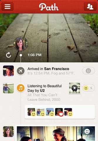 Path journal app