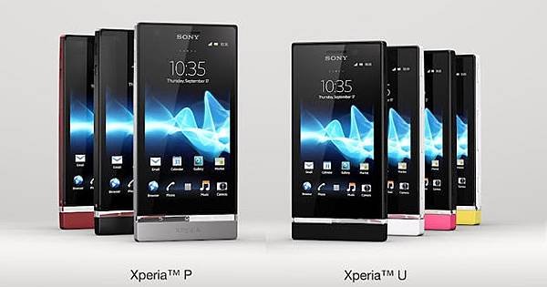 Sony Xperia P, Xperia U 發表