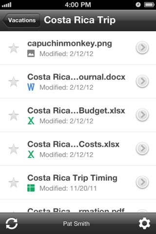 Google Drive iOS App