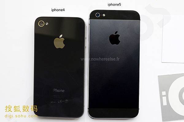 iPhone 5, 4S, 3GS 比較