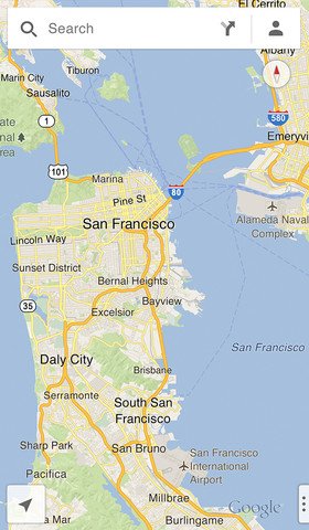 Google Maps iPhone App