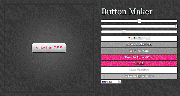 CSS3 按鍵 線上製作