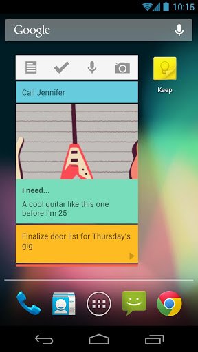 Google Keep App