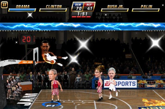 NBA JAM iPhone app