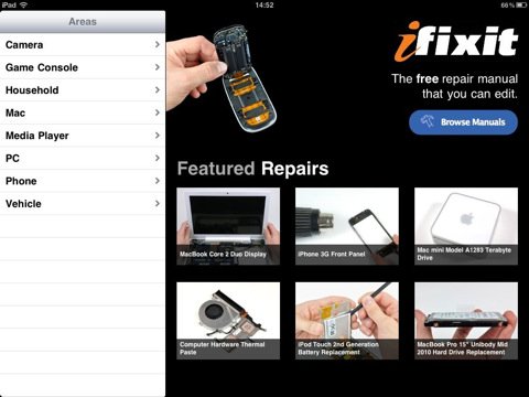 iFixit推出iPad維修手冊App