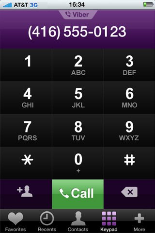 Viber讓你免費講iPhone