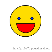 HTML 5 canvas draw smile face