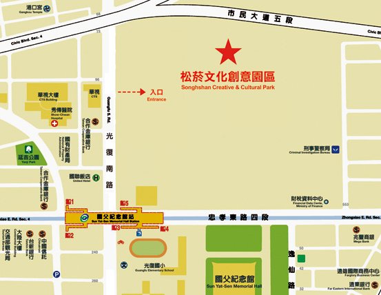 2010台灣設計博覽會map