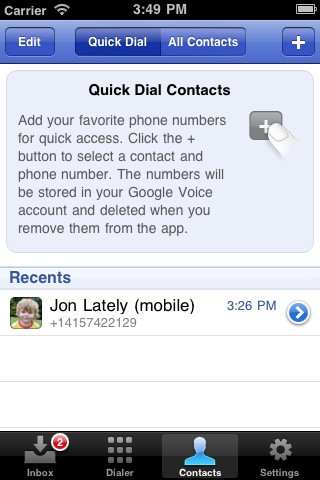 Google Voice app