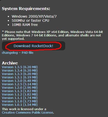 RocketDock下載