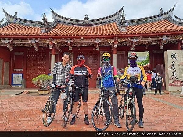 【騎車】興達國小→茄定海邊→台南運河→安平老街→孔廟→竹溪紅