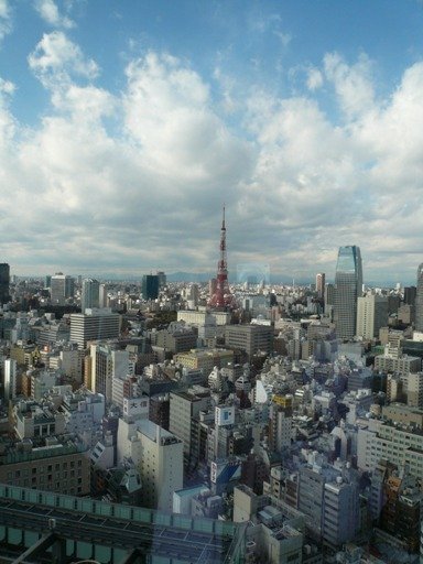 park hotel可以看到東京鐵塔