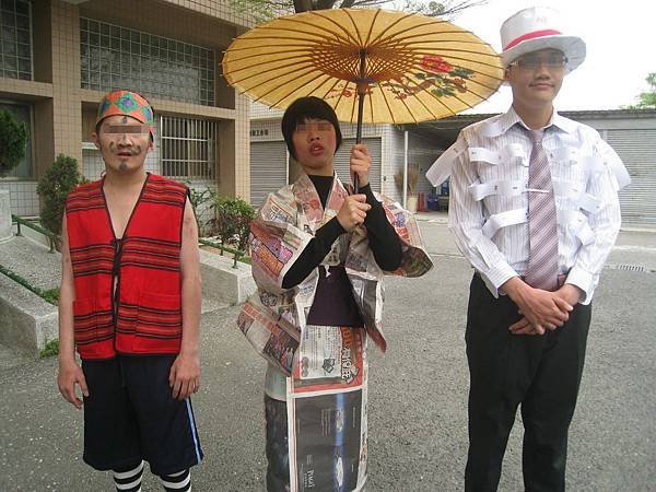 老師及服務對象們真是太有創意了