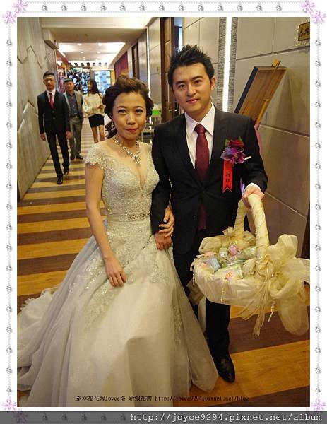 ※幸福花嫁Joyce※  新娘祕書1060225結婚新祕午宴