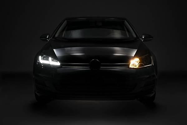 福斯GOLF 7/7.5代的歐司朗LED車頭大燈