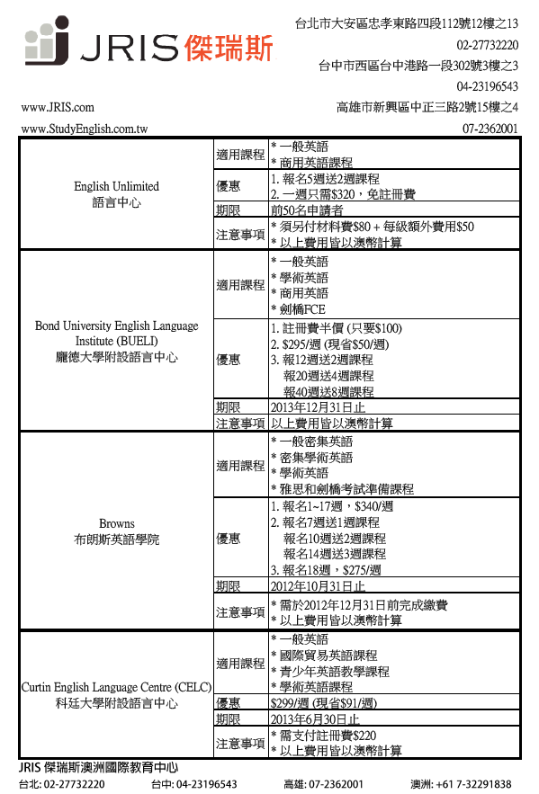 優惠都在這