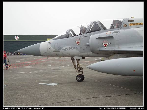 20111015岡山空軍基地-F16與幻象2000V23.JPG