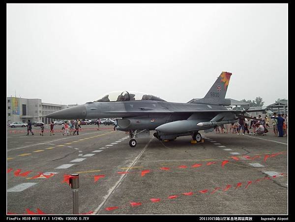 20111015岡山空軍基地-F16與幻象2000V26.JPG