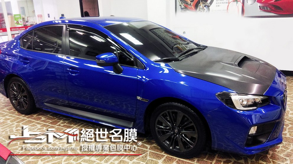 SUBARU WRX 引擎蓋 大格4D卡夢1.jpg