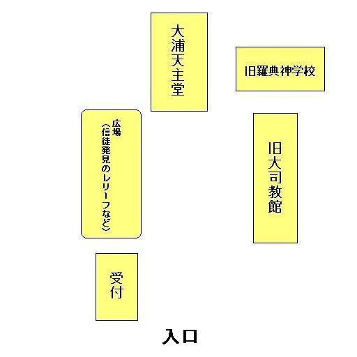 大浦天主堂配置圖haitizu.BMP