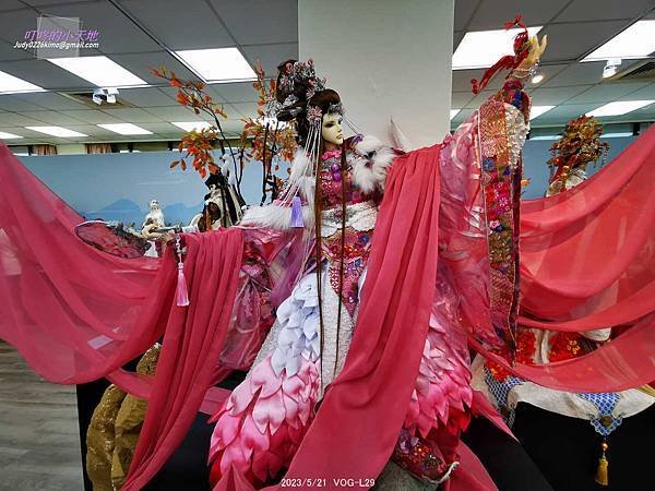 【新莊文藝中心】三昧堂『風華絕代』精工布袋戲偶展(展場約九成