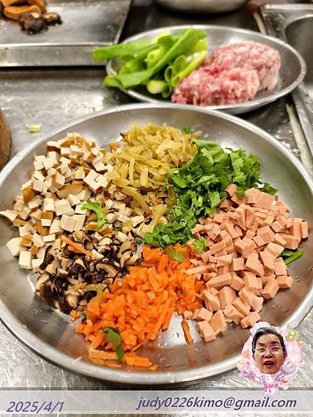 【泰山夜烹】高麗菜飯&amp;炸響鈴&amp;素香腐皮捲(114年春季班-中
