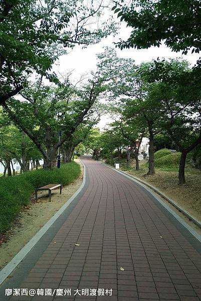 2017/07韓國/慶州 大明渡假村旁的普門湖