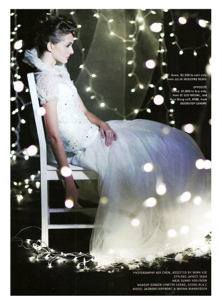 資料來源：Her World Brides Magazines 2010Dec-2011Feb