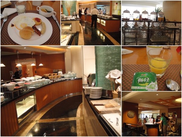 吃早餐囉~這飯店的早餐真不錯~