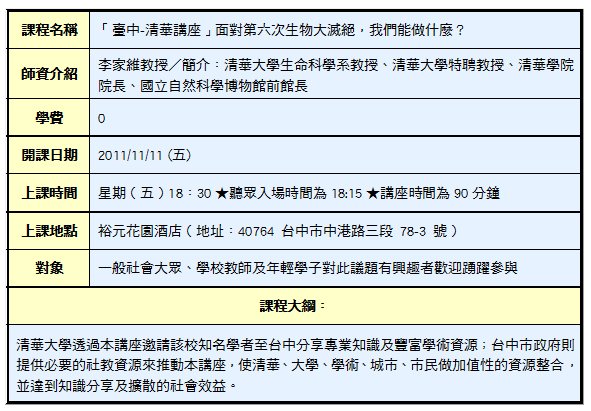 清華講座-面對第六次生物大滅絕，我們能做什麼？.jpg