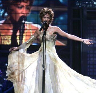 Stunning Whitney at World Music Awards