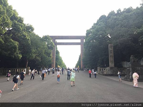 【遊記】2017年東京行─靖國神社