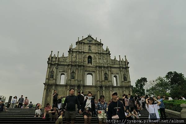 【遊記】2018年澳門、香港遊─大三巴牌坊