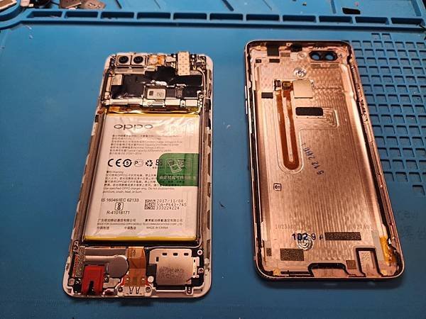 OPPO R11S 電池更換 — 快速恢復，只在 947PL