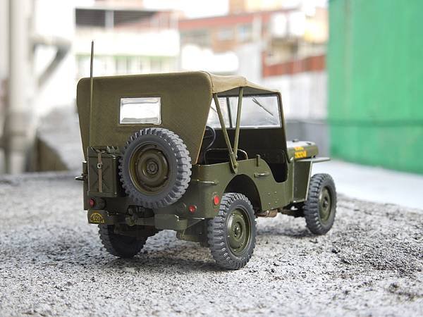 Willys MB Jeep 美國威利吉普車，含拖車( IT