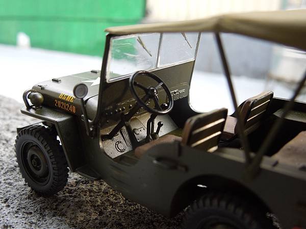 Willys MB Jeep 美國威利吉普車，含拖車( IT