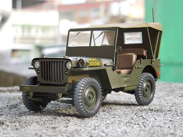 Willys MB Jeep 美國威利吉普車，含拖車( IT