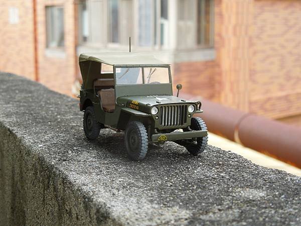 Willys MB Jeep 美國威利吉普車，含拖車( IT
