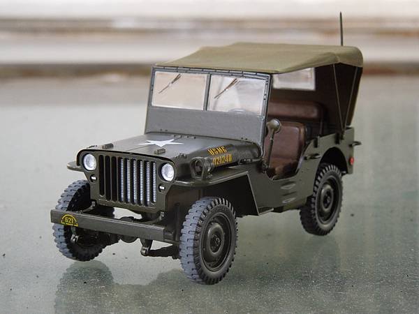 Willys MB Jeep 美國威利吉普車，含拖車( IT