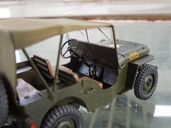 Willys MB Jeep 美國威利吉普車，含拖車( IT