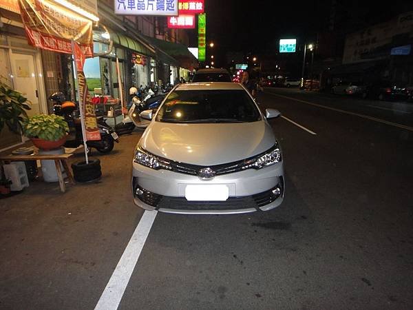 2017年 Toyota Altis 增加感應式遙控晶片鑰匙