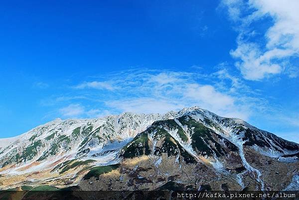 室堂平的立山連峰