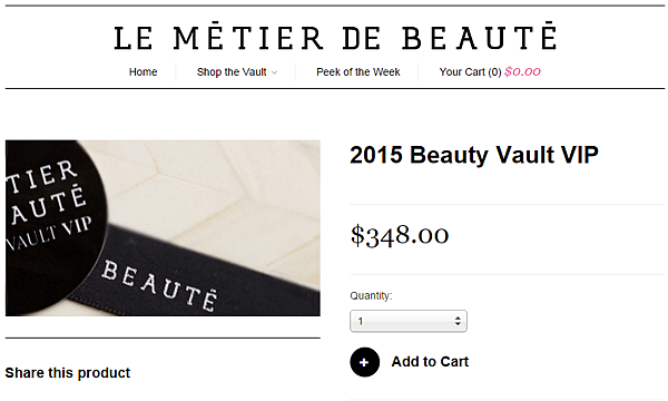 Le Metier de Beaute