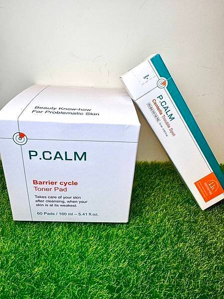【P.CALM 抗痘特工2件組】敏感肌的救世主！打造透亮平滑