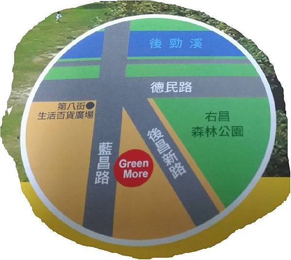 Green More 地理位置圖